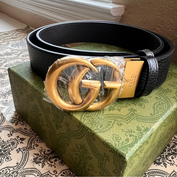 Gucci Reversible Double G Leather Belt 105 - Picture 14 of 16